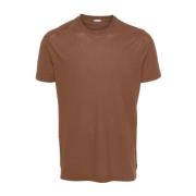 Zanone Bruna T-shirts och Polos Brown, Herr