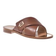 Baldinini Slipper in brown nappa leather Brown, Dam