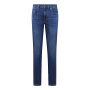 7 For All Mankind Slim Fit Jeans Blue, Herr