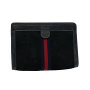 Gucci Vintage Pre-owned Mocka gucci-vskor Black, Dam