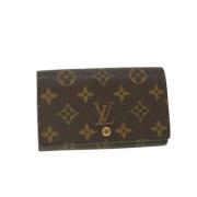 Louis Vuitton Vintage Pre-owned Belagd canvas plnbcker Brown, Dam