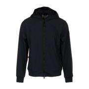 Woolrich Soft Shell Full Zip Jacka Blue, Herr