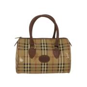 Burberry Vintage Pre-owned Laeder handvskor Beige, Dam