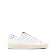 P448 Vita Läder Jack Låga Sneakers White, Dam