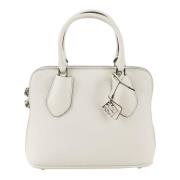 Tory Burch Vit Mini Pebbled Swing Väska White, Dam