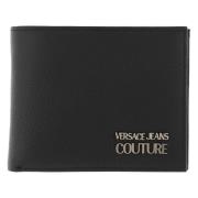 Versace Jeans Couture Svart Plånbok Beskrivning Black, Herr