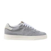 P448 Bali Perforerad Logotyp Mocka Sneakers Gray, Dam