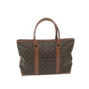 Louis Vuitton Vintage Pre-owned Canvas louis-vuitton-vskor Brown, Dam