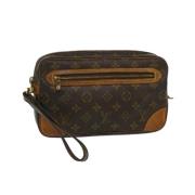 Louis Vuitton Vintage Pre-owned Canvas louis-vuitton-vskor Brown, Dam