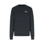 Emporio Armani EA7 Sweatshirts Blue, Herr