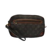 Louis Vuitton Vintage Pre-owned Canvas louis-vuitton-vskor Brown, Dam