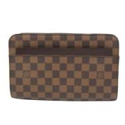 Louis Vuitton Vintage Pre-owned Canvas kuvertvskor Brown, Dam