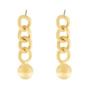 Dansk Copenhagen Earrings Yellow, Dam