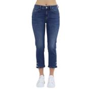 Liu Jo Cropped Jeans Blue, Dam