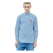 Comme des Garçons Play Shirts Blue, Herr