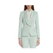 Elisabetta Franchi Blazers Green, Dam