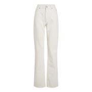 Calvin Klein Wide Jeans Beige, Dam