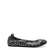 Isabel Marant Svart Ballerina Platta Skor Black, Dam