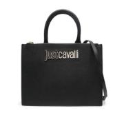Just Cavalli Svart Designer Väska Black, Dam