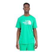 The North Face Grön och vit Easy T-shirt Green, Herr