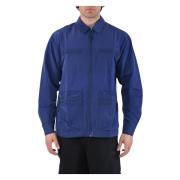 Rains Light Jackets Blue, Herr