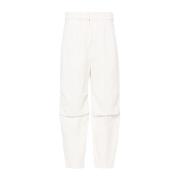 Brunello Cucinelli Färgade Byxor White, Dam