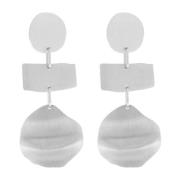 Dansk Copenhagen Earrings Gray, Dam