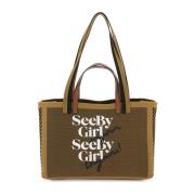 See by Chloé Girl Un Jour Tote Väska Brown, Dam