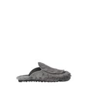 Dries Van Noten Slippers Gray, Dam