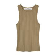 A.p.c. Sleeveless Tops Beige, Dam