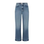 Frame Boot-cut Jeans Blue, Dam