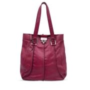 Celine Vintage Pre-owned Laeder totevskor Purple, Dam