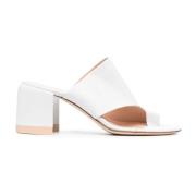 AGL Flat Sandals White, Dam