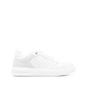 Baldinini Låga Sneakers White, Herr