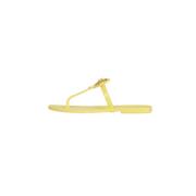 Tory Burch Flip Flops Yellow, Dam