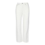 Levi's Straight Jeans White, Dam