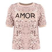 Kocca T-Shirts Pink, Dam