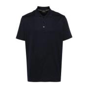 Brioni Polo Shirts Blue, Herr