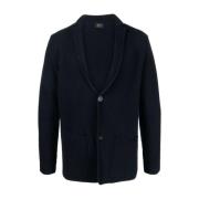 Brioni Cardigans Blue, Herr