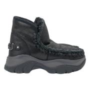 Mou Chunky Eskimo Sneaker med stort logotyp Black, Dam