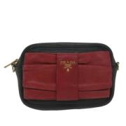 Prada Vintage Pre-owned Laeder prada-vskor Red, Dam