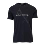 Armani Exchange T-Shirts Black, Herr