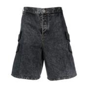 Balmain Shorts Black, Herr