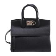 Salvatore Ferragamo Handbags Black, Dam