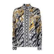 Versace Jeans Couture Long Sleeve Tops Black, Dam