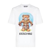 Moschino T-Shirts White, Herr