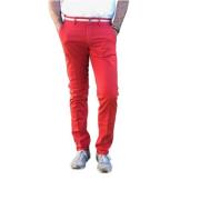 Mason's Slim Fit Torino Byxor Red, Herr