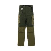 Moncler Trousers Green, Herr