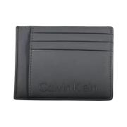 Calvin Klein Wallets Cardholders Black, Herr