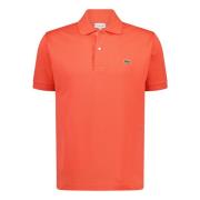 Lacoste Klassisk Polo Tröja Red, Herr